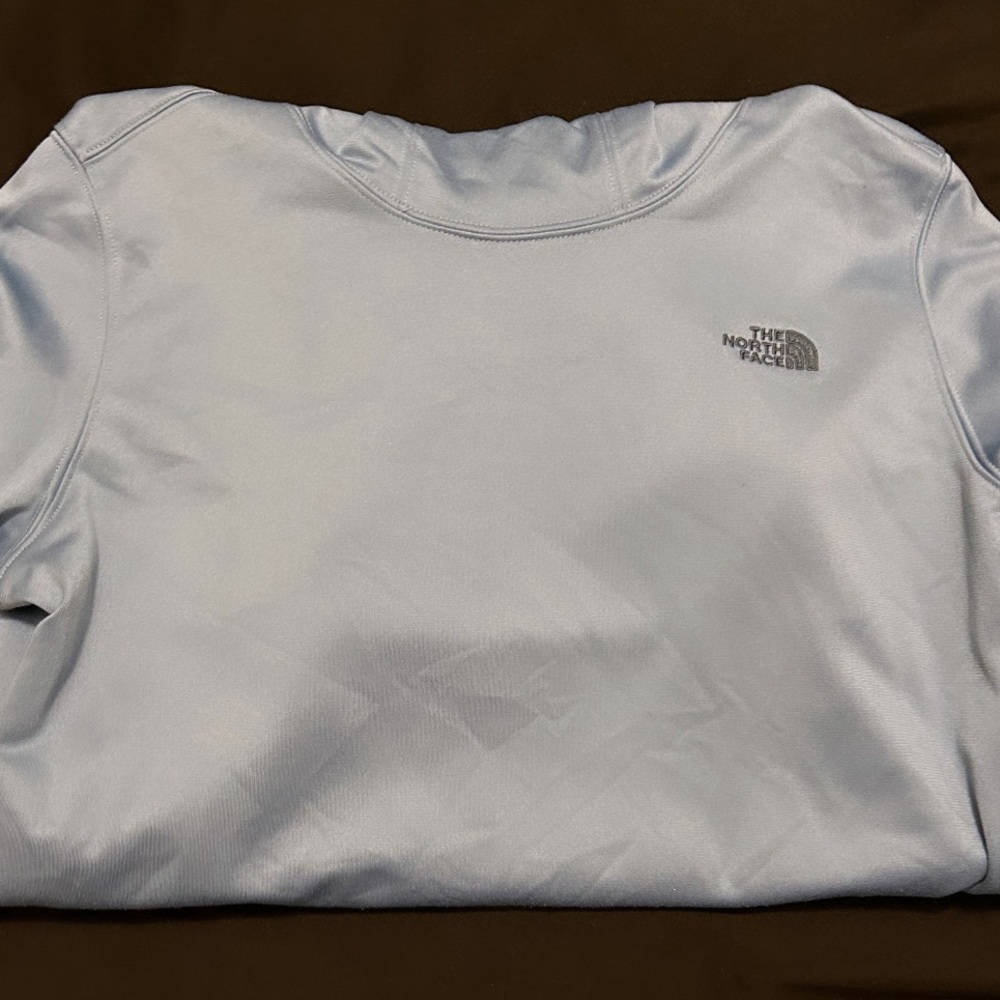 BLUE NORTHFACE WOMANS HOODIE